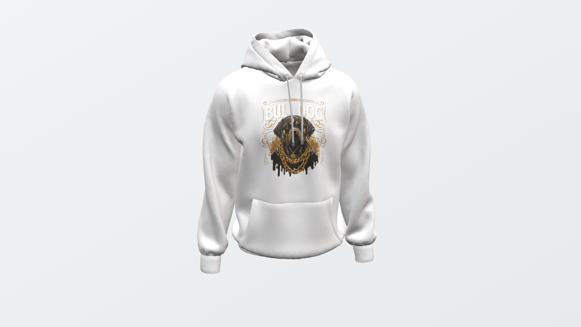 Men’s Streetwear Hoodie with Bold Graphic Print