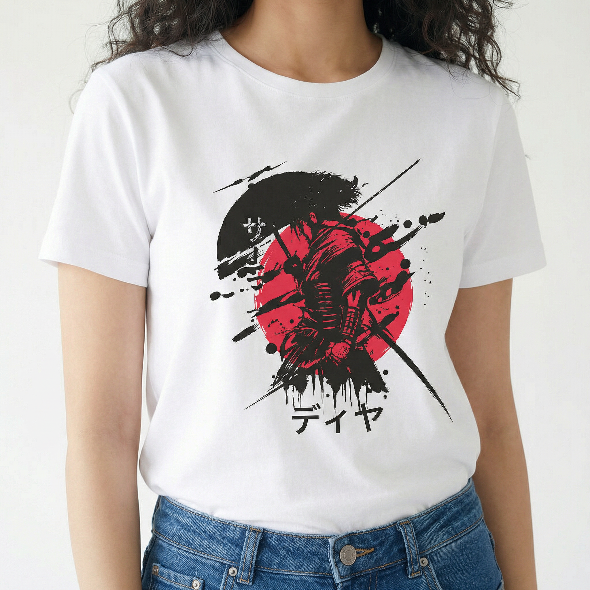 Samurai Soul | Japanese Rising Sun Graphic Tee